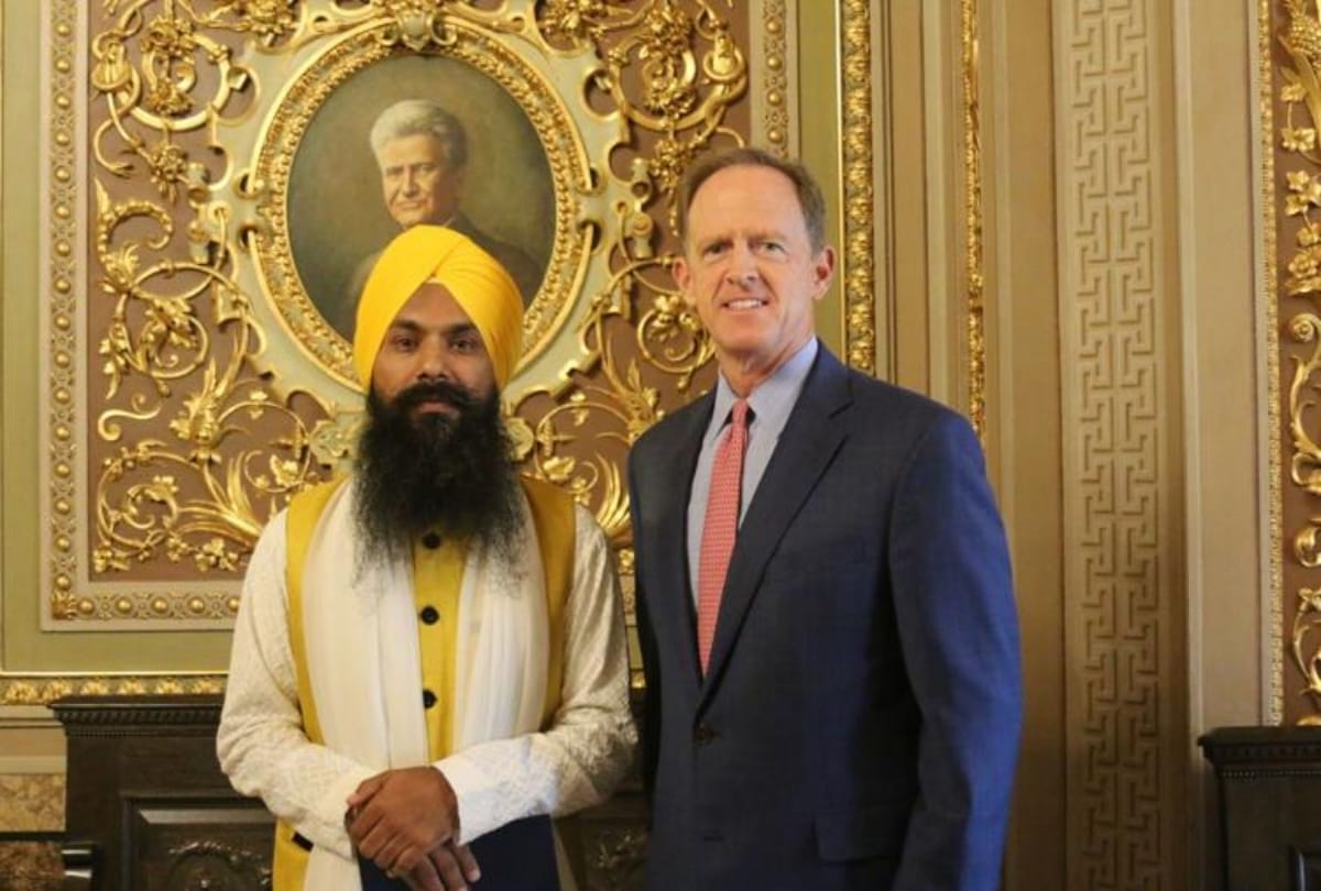 Guru bani pray for the first time in US Senate