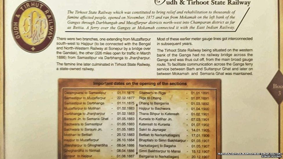 The story of the Tirhut railway whose remains will no longer be found