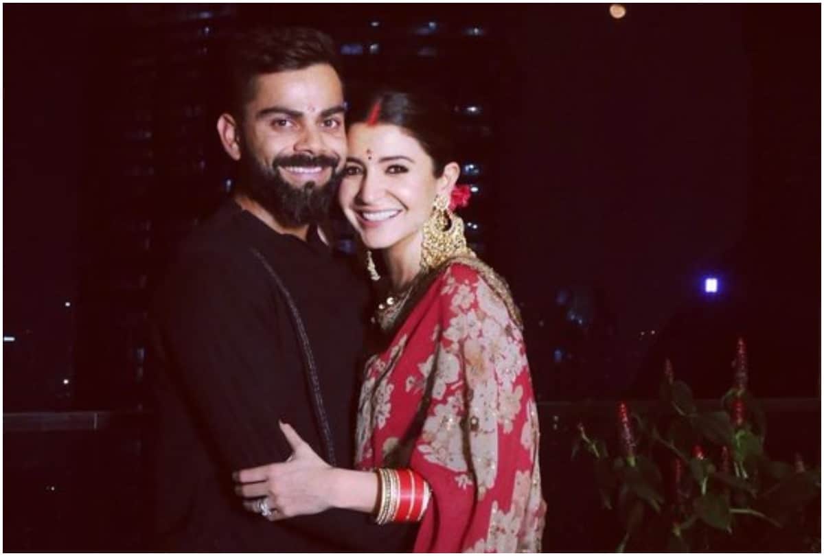 Virat Kohli And Anushka Sharma Fast Together Laugh Together and celebrate Karwa Chauth See Pics