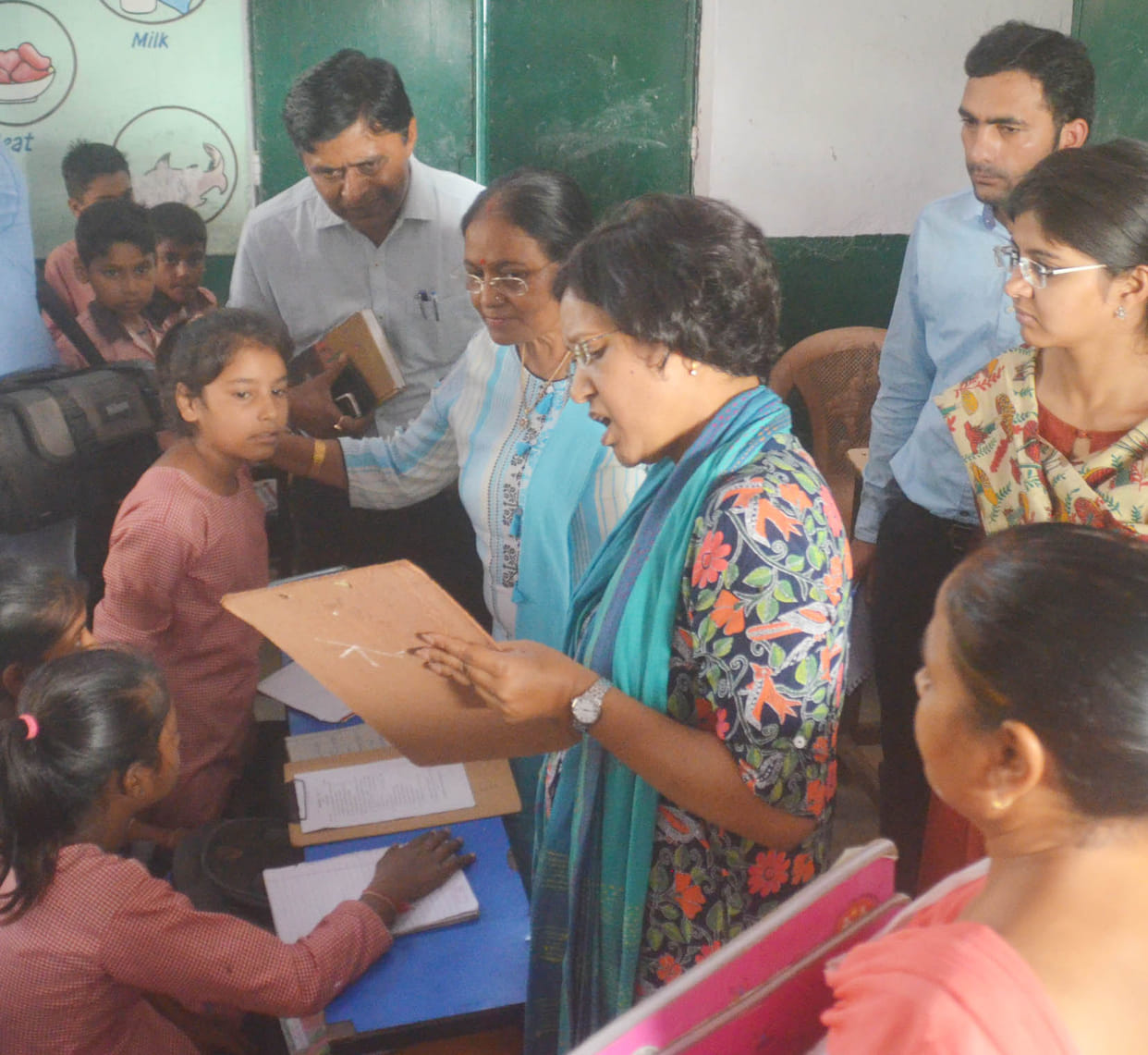 commissioner ne kiya nirikshan