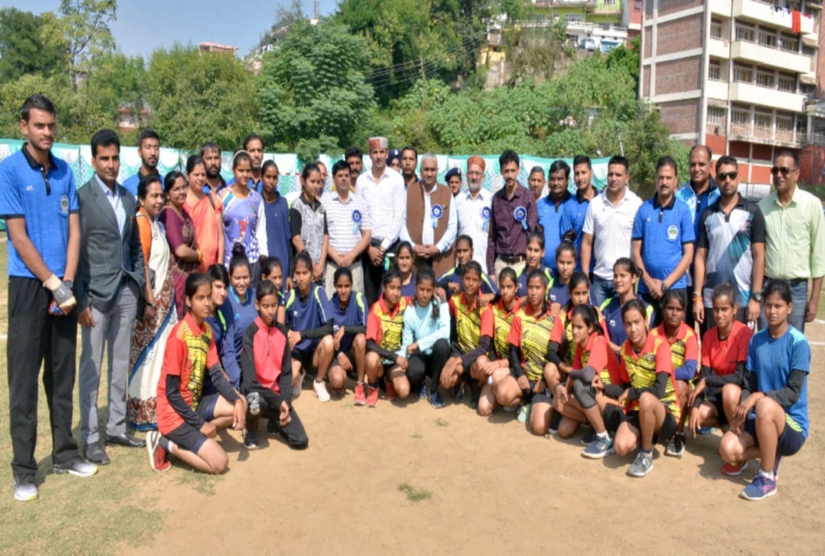 North Regional Inter University Women's Handball Competition begins in bilaspur