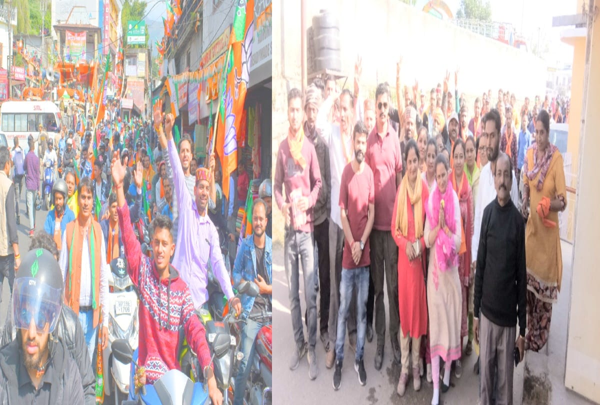 By election himachal: On the last day of campaigning all parties put on the power