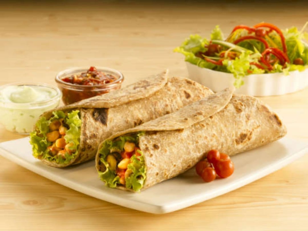 recipe of veg kabab roll paratha