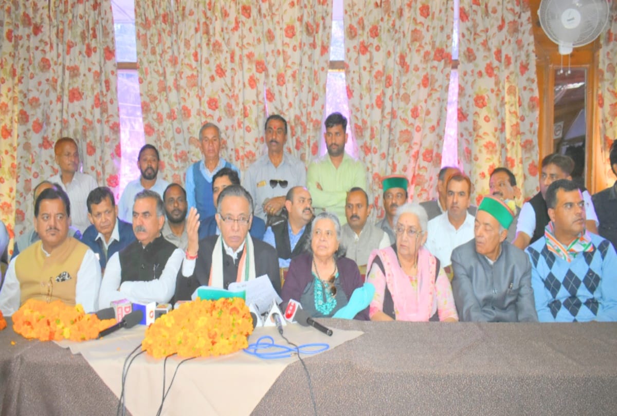 gs bali statement over cm jairam in dharamshala