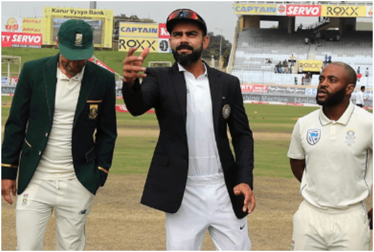 IndvSA Faf du plessis proxy captain temba bavuma call the toss but not won in ranchi Test
