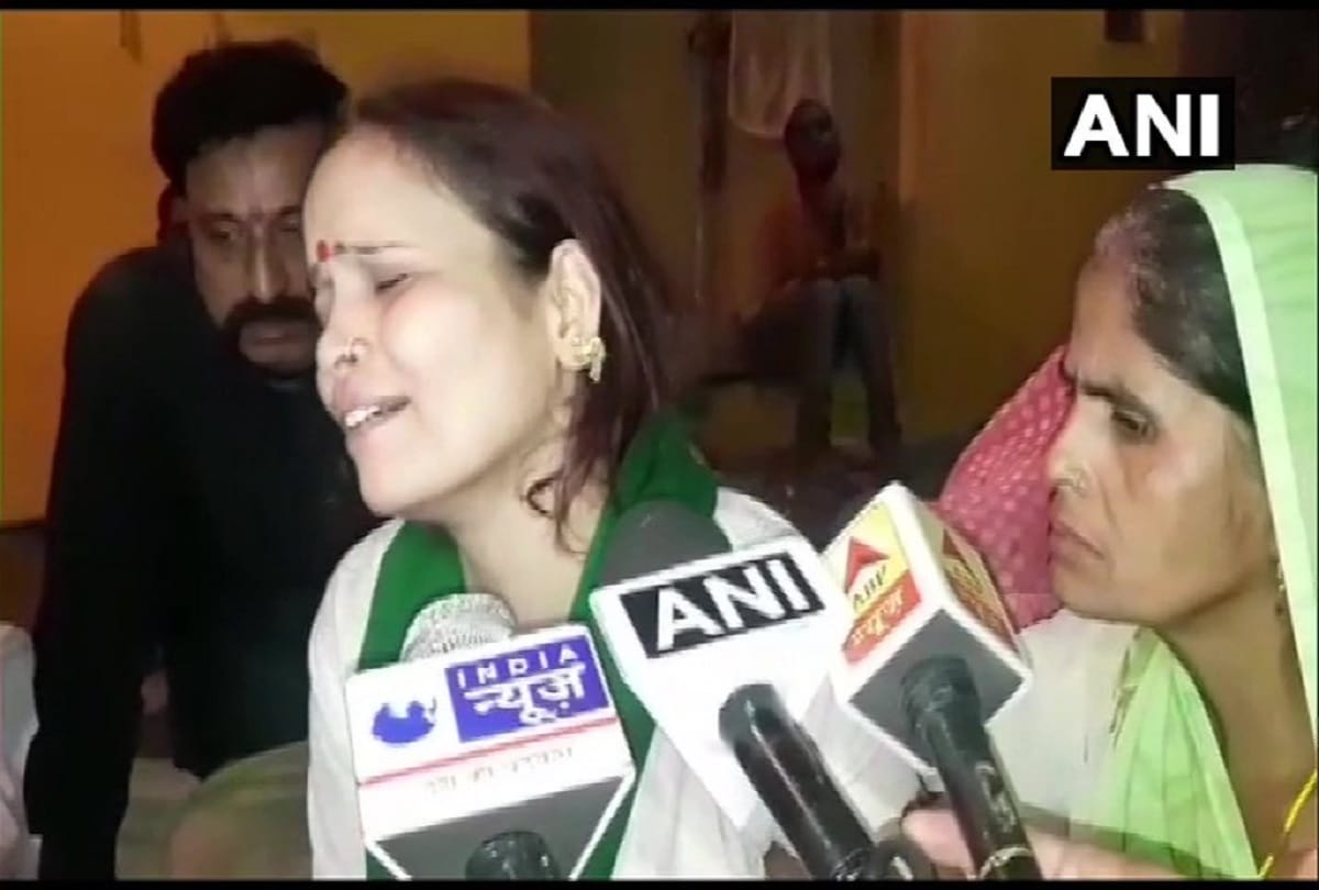 Kamlesh Tiwari murder wife says wont cremate his body till cm pays them visit I will self-immolation
