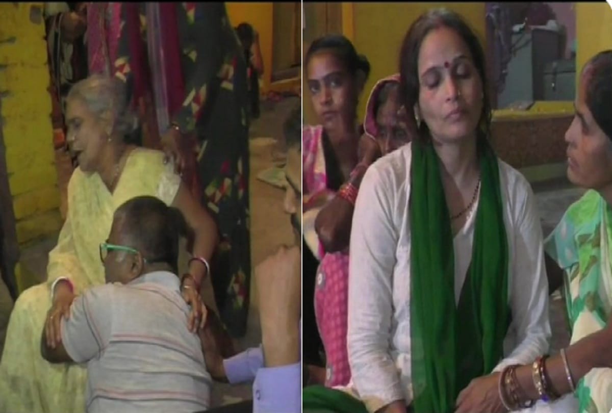 dead body of kamlesh Tiwari have reached his residence in Mahmudabad