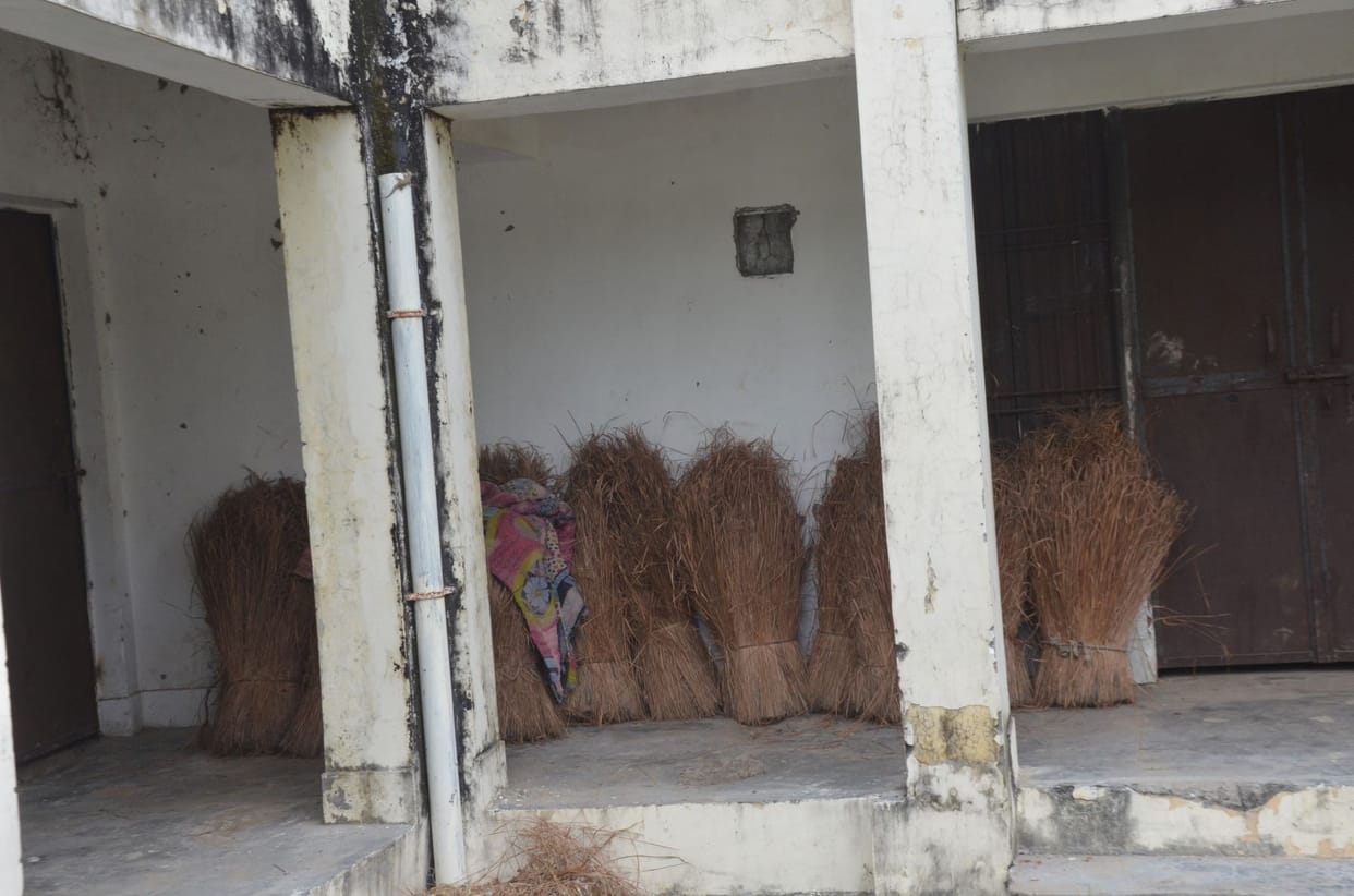 Straw and Kanda filled in village secretariat