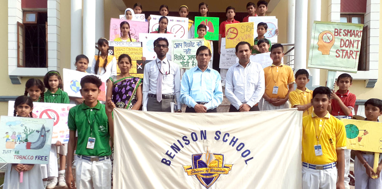 Students students organized an awareness rally in the city
