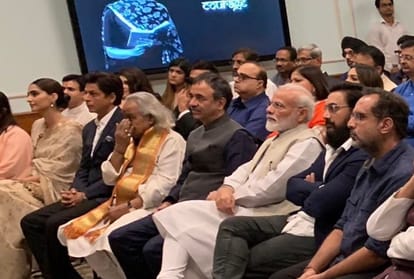 Aamir Shah Rukh Khan kangana at PM Narendra Modi house on discussion to Mahatma Gandhi Thoughts