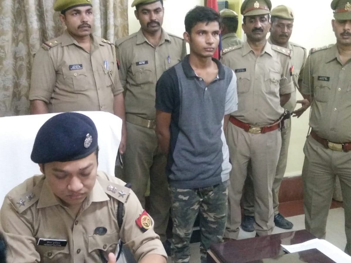 chandauli alinagar police arrested of shooter who involved in killing Renukoot chairman sonbahdra