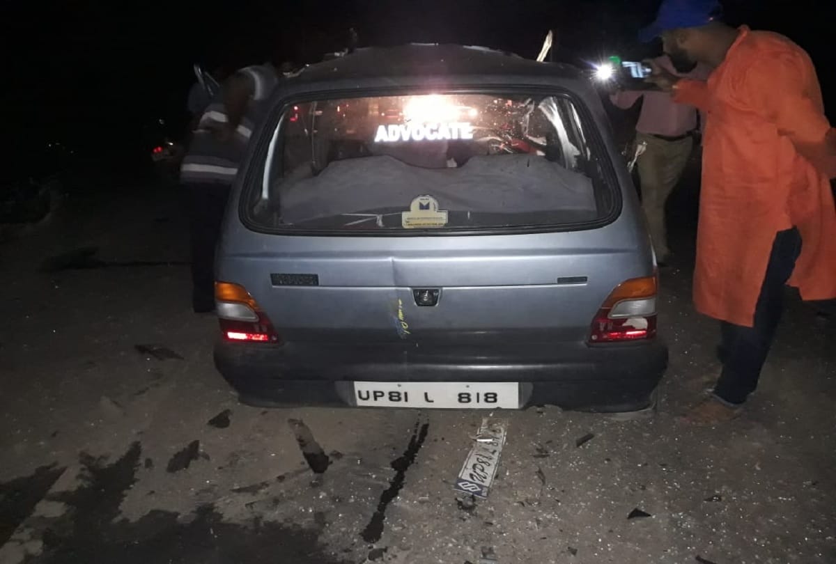 Four Died in Road Accident inside Story Agra News