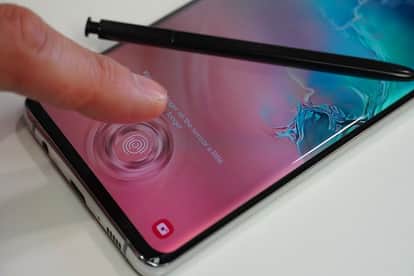 samsung galaxy note 10 fingerprint