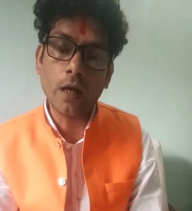 shivsena leader arun pathak said he give one crore for beheading killers of Kamlesh Tiwari varanasi