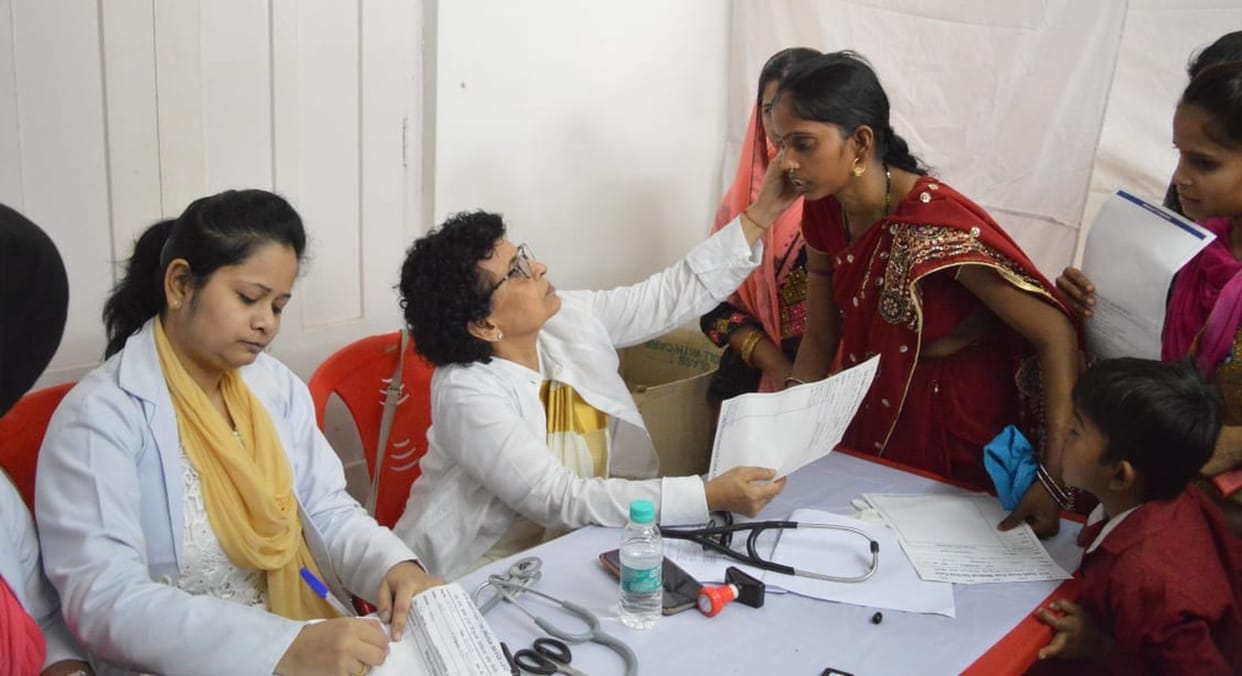 5600 patients tested in medical camp