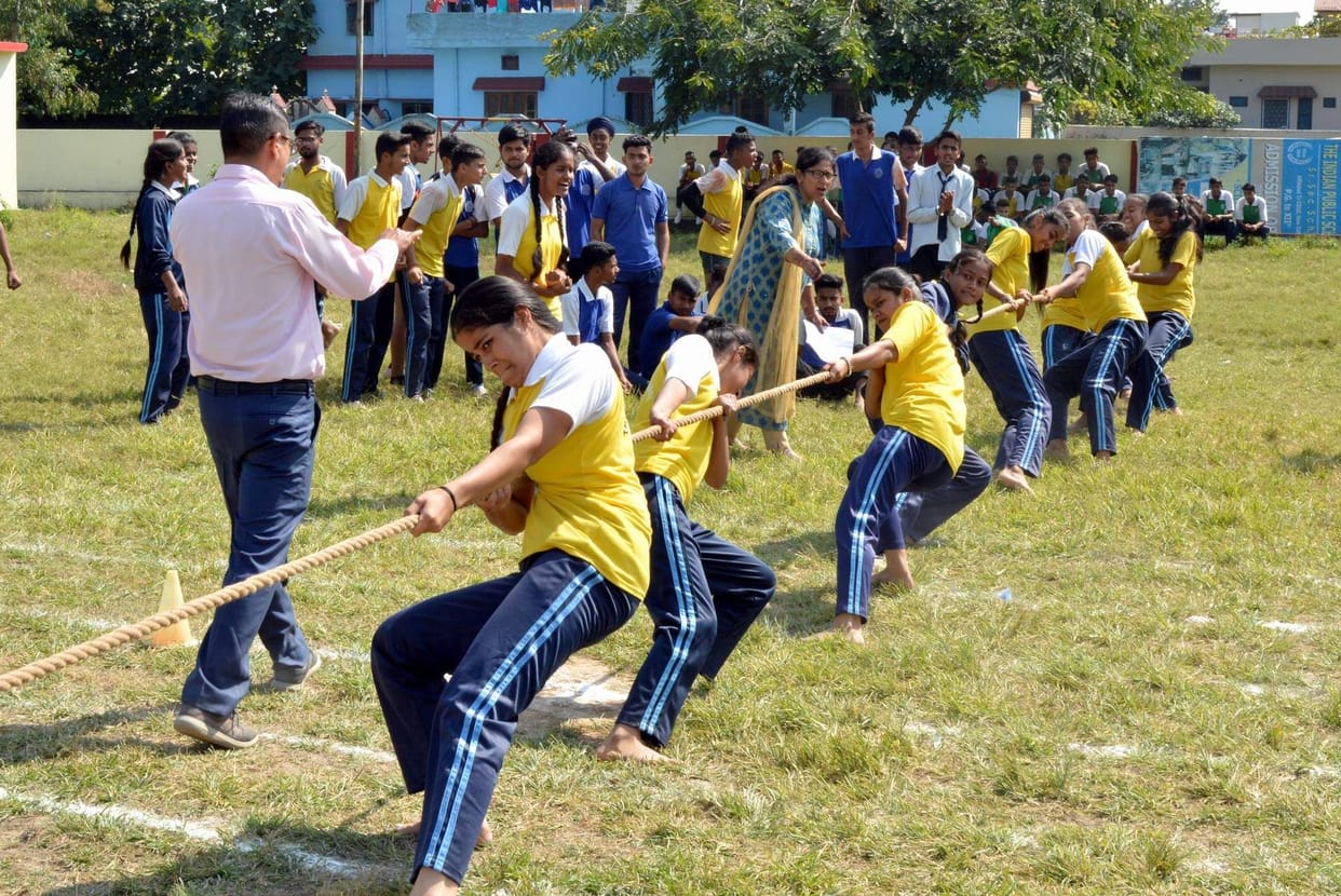 Diwakar House becomes champion in tug of war