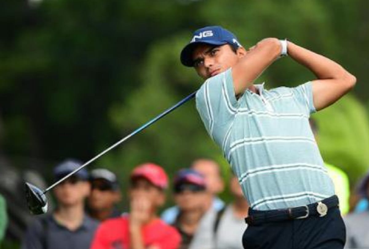Ajeetesh Sandhu defeated rashid khan to win Jeev Milkha Singh Invitational golf tournament