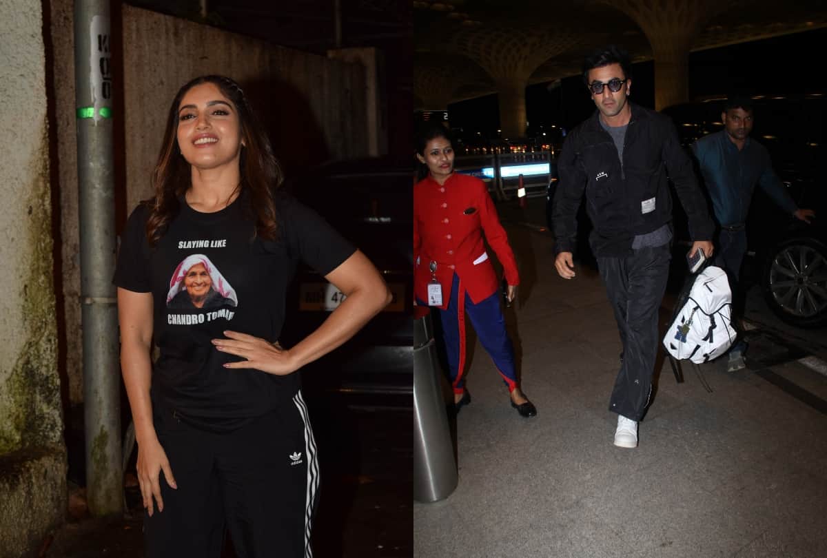 Bhumi Pednekar to Ranbir Kapoor bollywood celebs spotted in mumbai