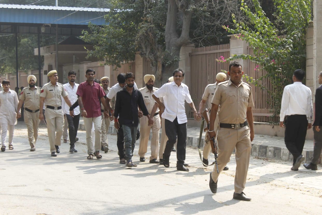 life imrisonment for all 7 convicts the murder case os advocate subhash gupta
