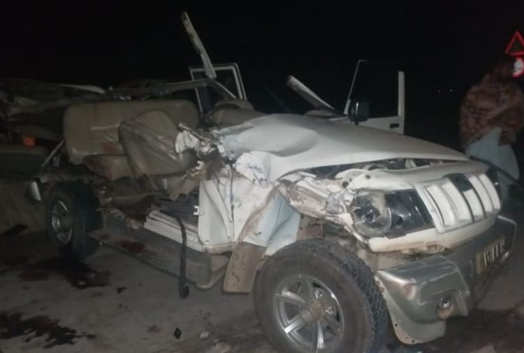 Accident in Moga, four died, three injured