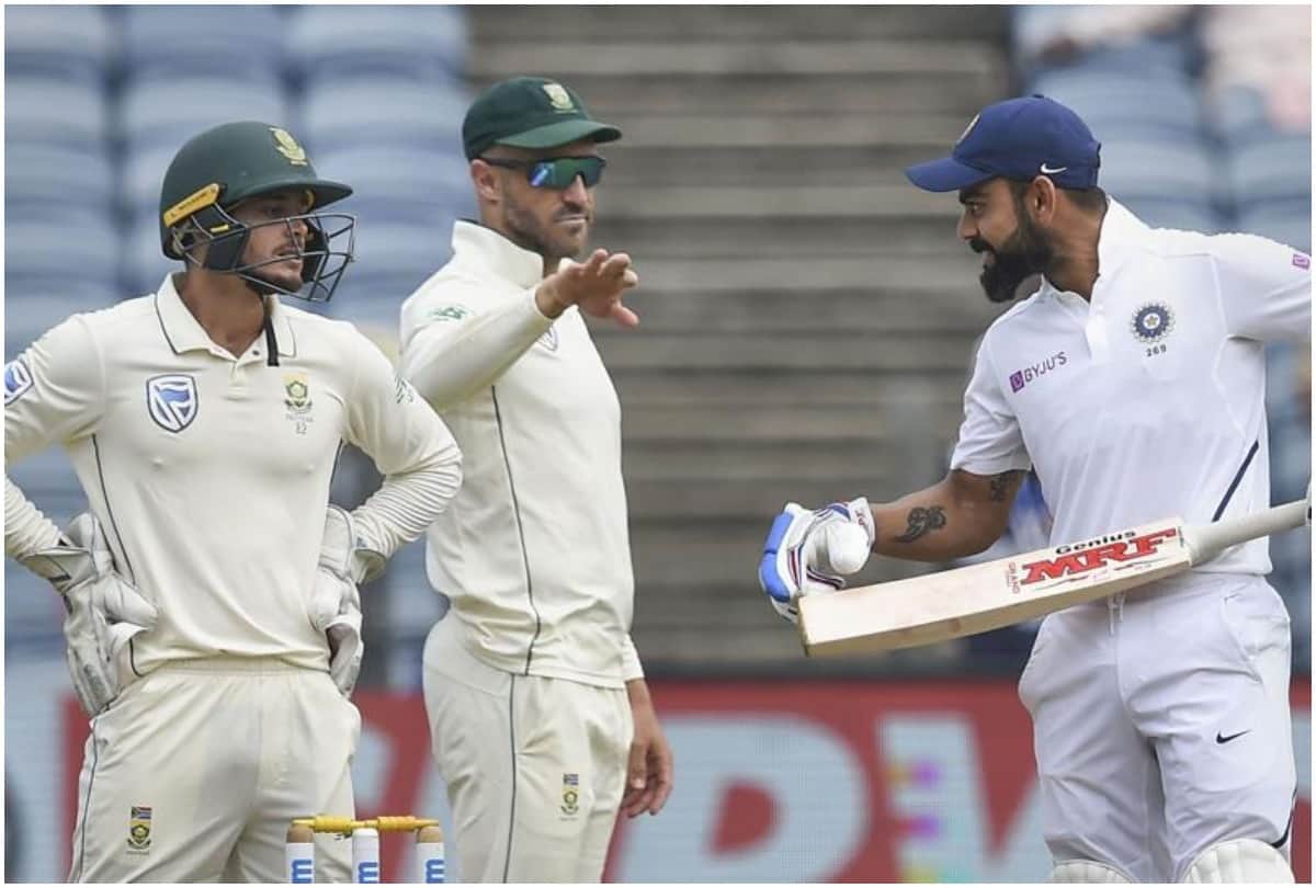 INDvSA Faf du Plessis says Every Test match they bat first score 500 and declare when its dark