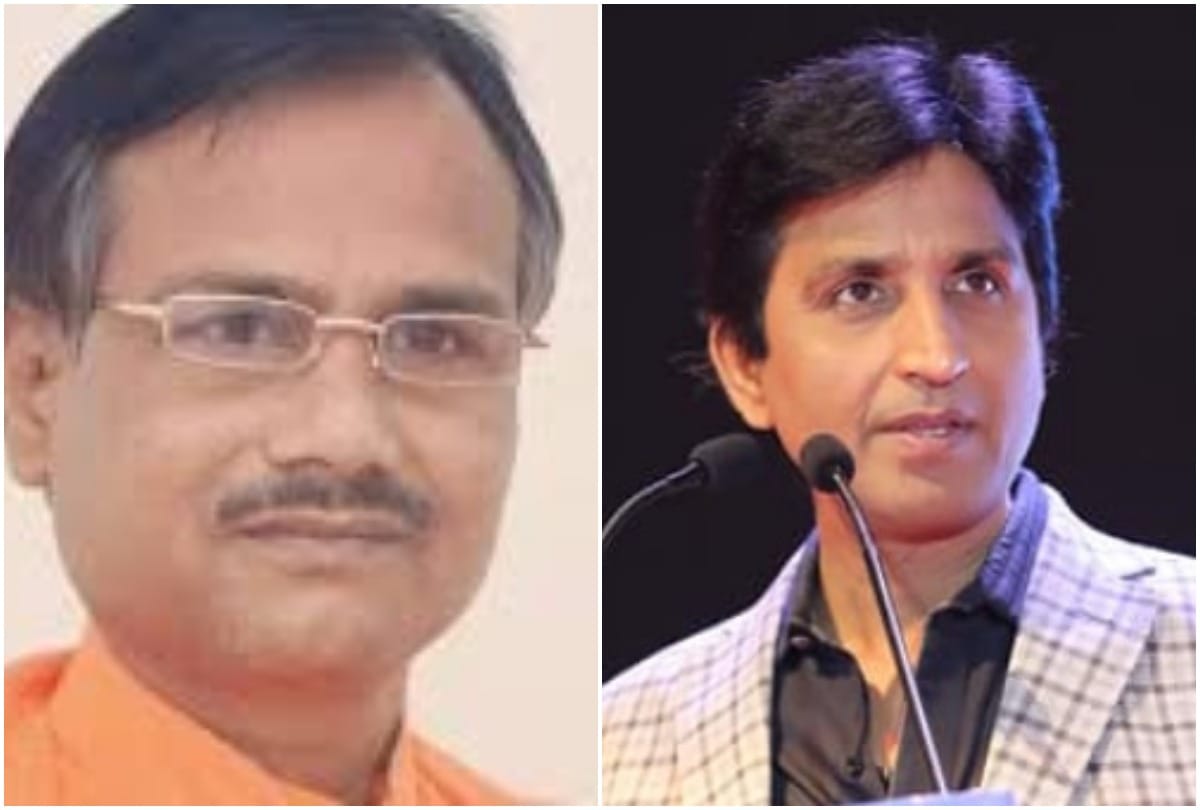 kamlesh tiwari murder case kumar vishwas supports mother attacks yogi government