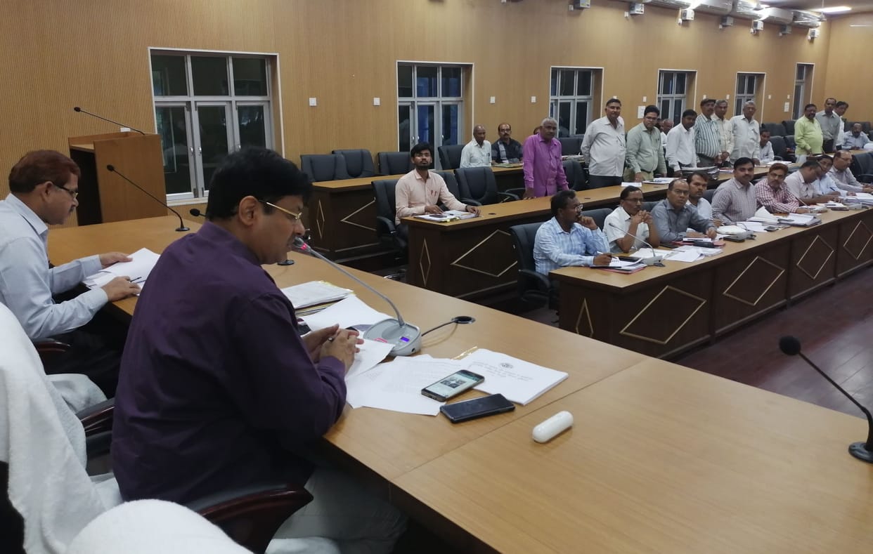 meeting in mainpuri dm office