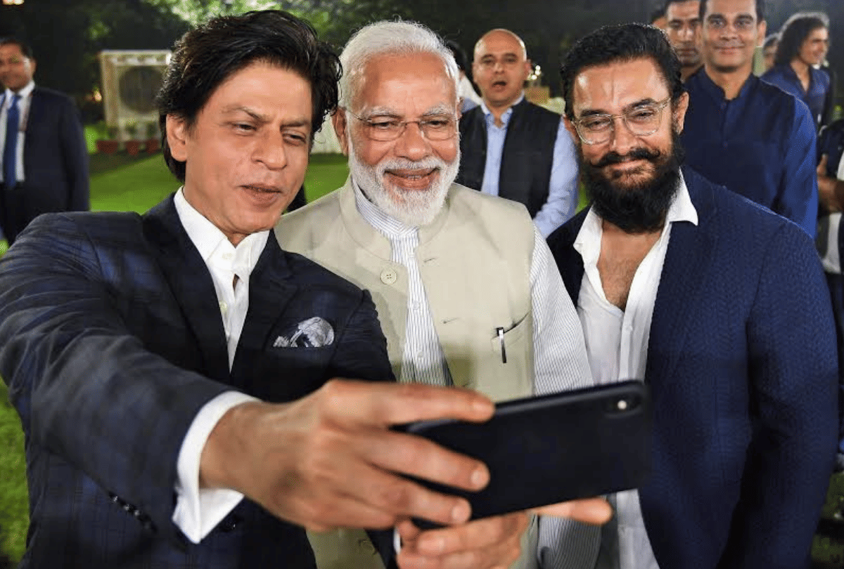 Aamir Shah Rukh Kangana many film stars Meet PM Modi House Discussion To Mahatma Gandhi Thoughts