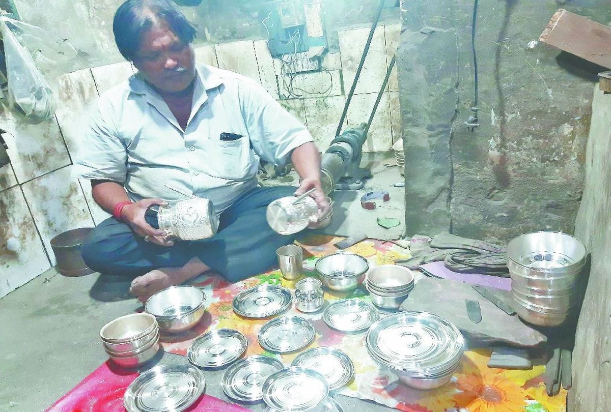 Mathura silverware demand increasing on diwali