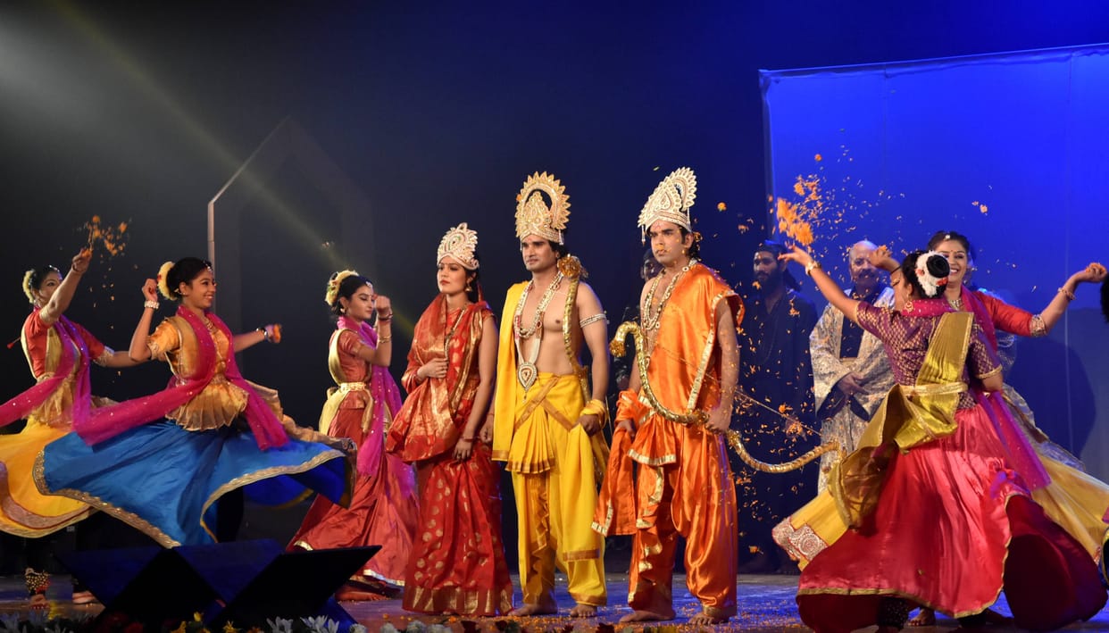 tehzeeb's unique confluence in urdu ramlila