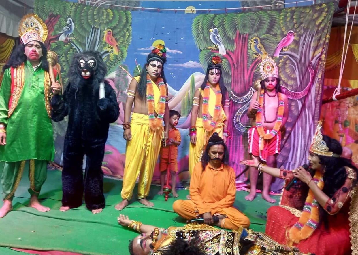 fire in lanka by hanuman ji