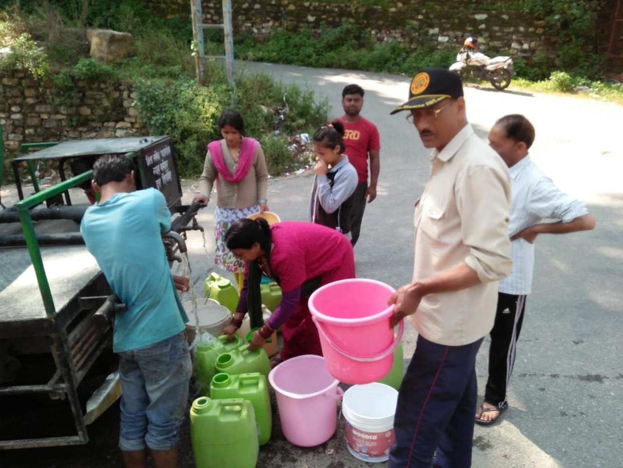 water crises in bageshwar