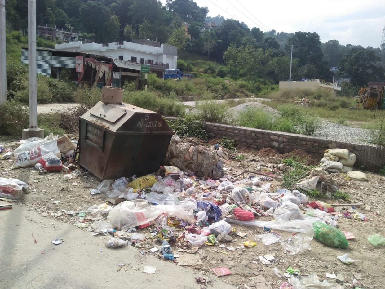 Garbage is not being picked up regularly