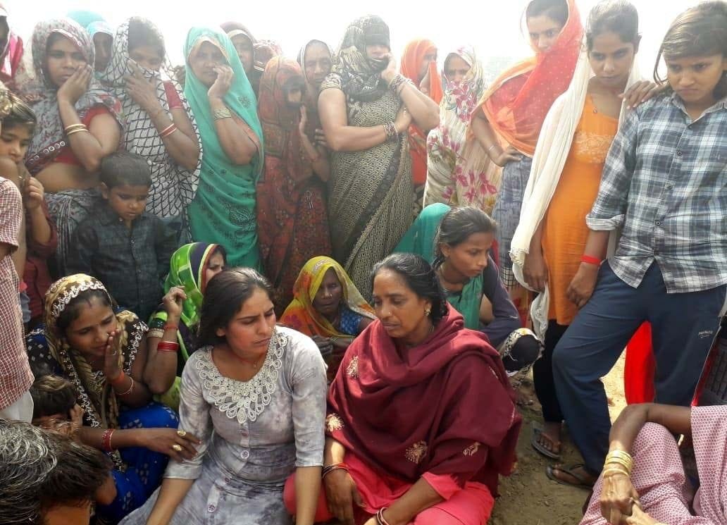 teen din se laapata kisaan ka mila shav, phande se kasa tha gala