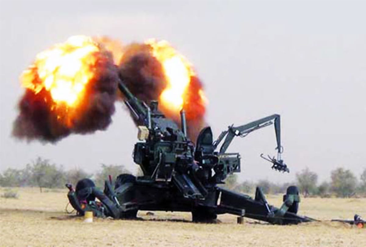 indian china dispute on lac 60 Bofors guns sent from Leh to LAC
