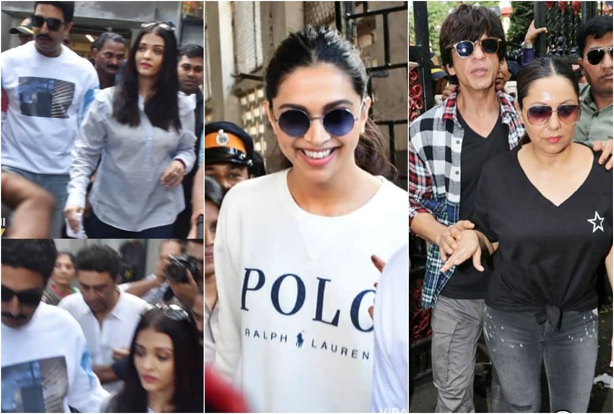 Maharashtra Assembly Elections 2019 Bollywood Celebrities Vote