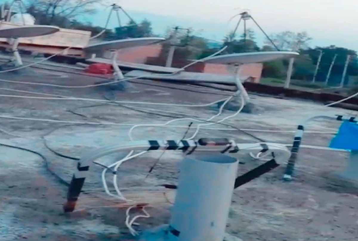 Model Of Missile Made By Intermediate Student In Mathura