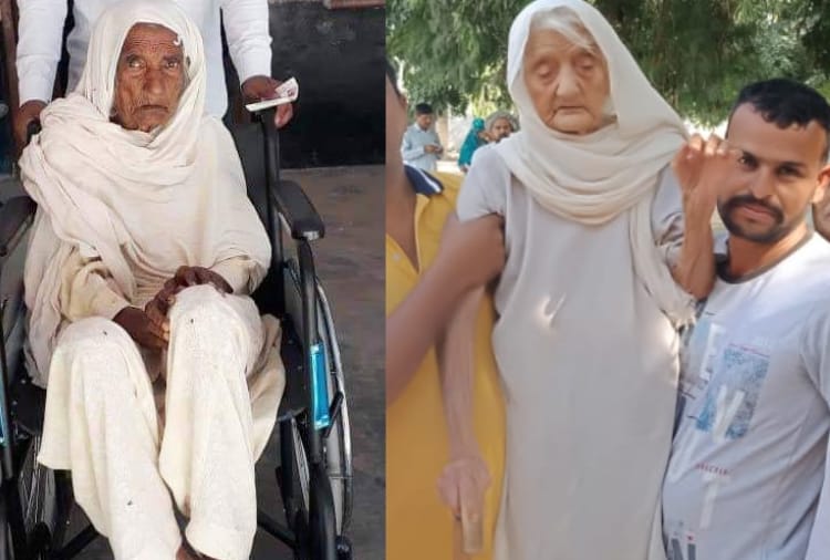 haryana assembly elections, senior citizens cast vote in haryana assembly elections