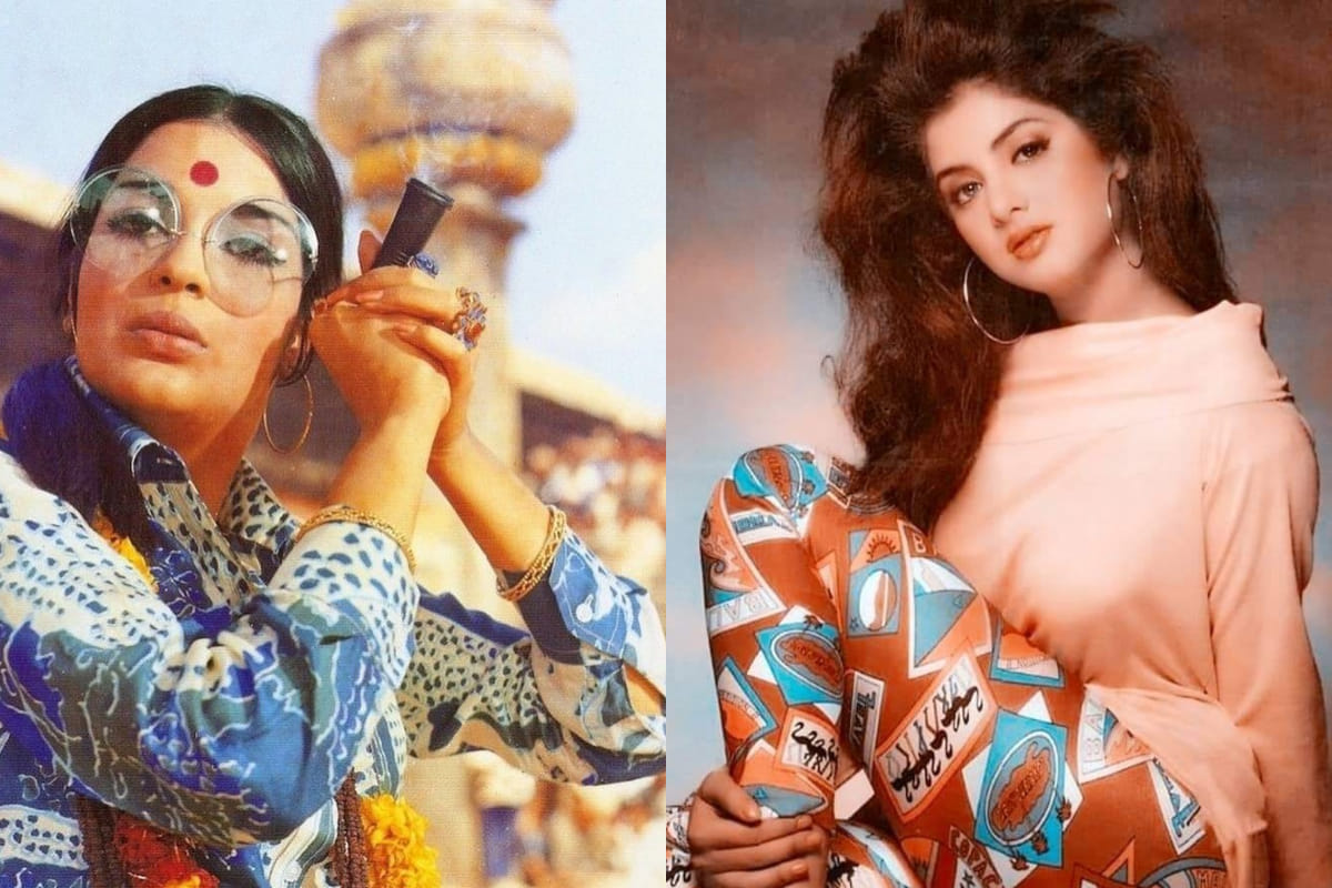 try out trendy hoop earrings from 80's and 90's style