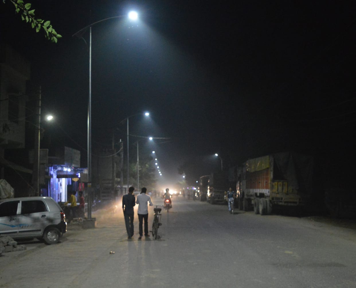 road light open at billgram- chungi marg
