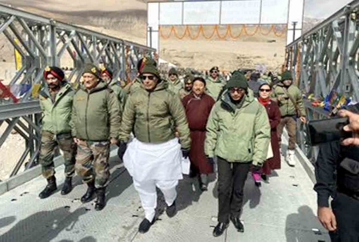 Defence Minister Rajnath Singh said Kashmir is India’s internal and integral matter