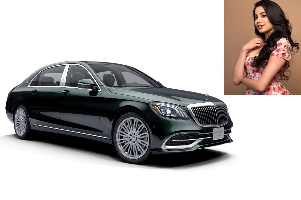 Janhvi Kapoor gets a stunning black Mercedes Maybach, and it has a Sridevi connect
