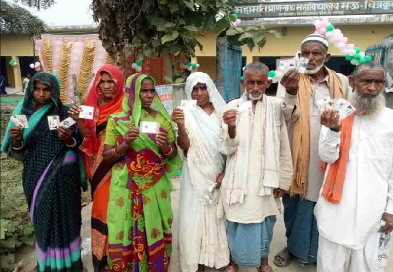 Manikpur Assembly by-election did not give fear of dacoits, voting increased