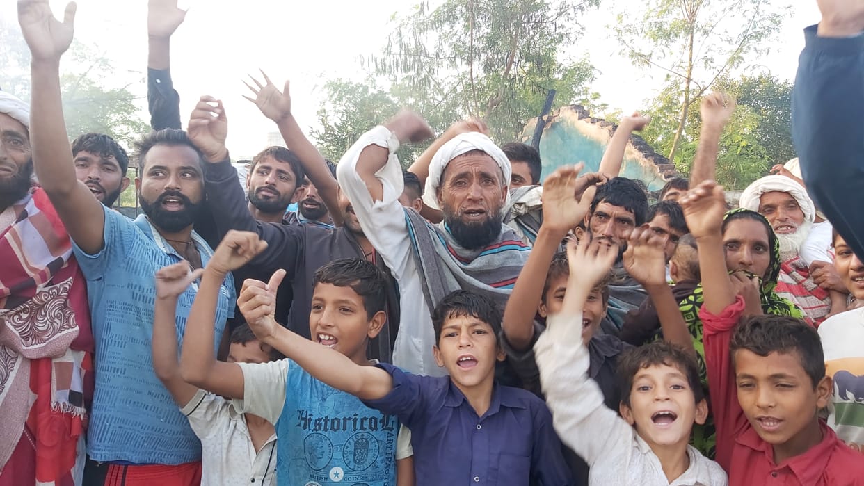 protest against pakistan