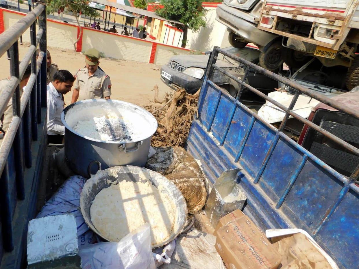 Two and a half quintal adulterated mawa recovered