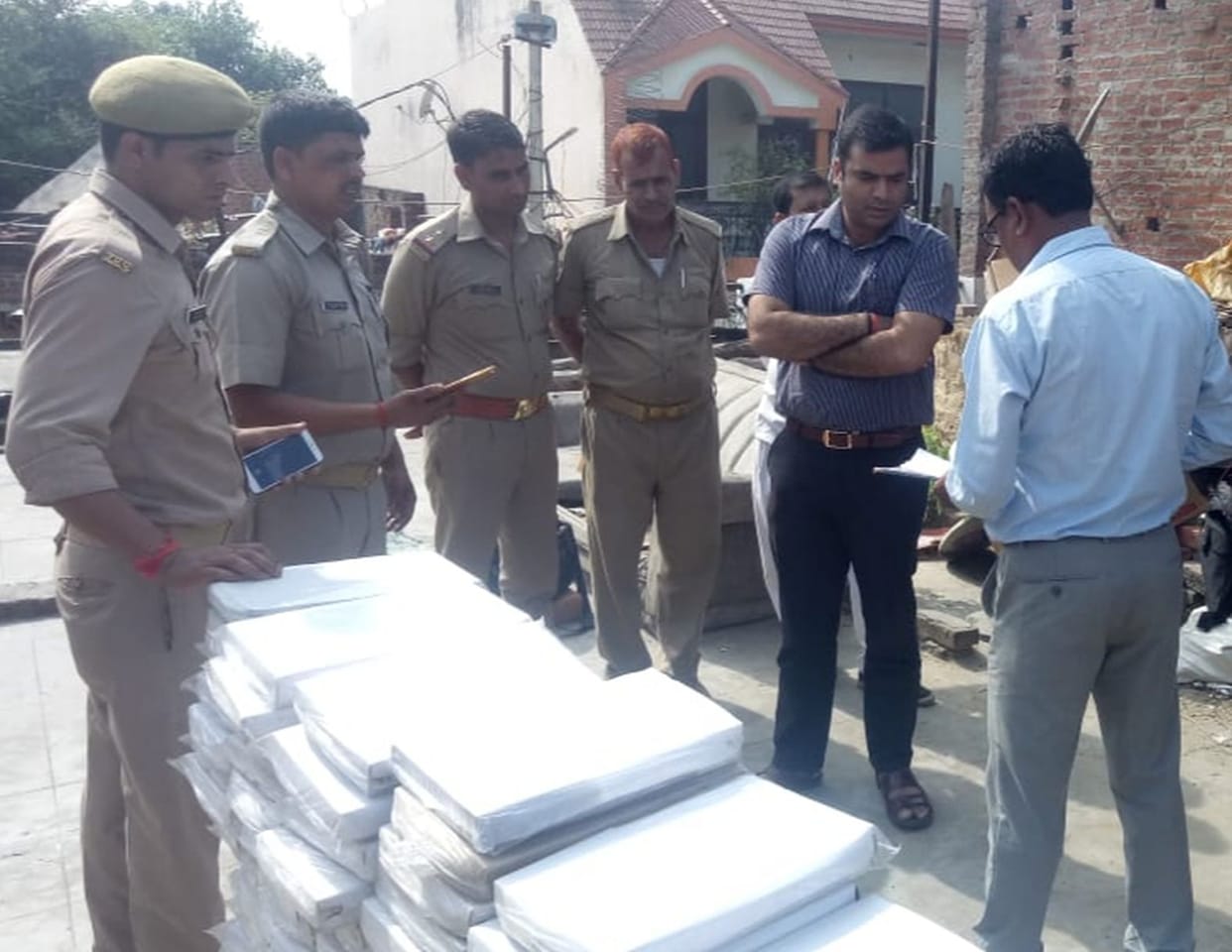 Food security team caught cheap Sohan papdi