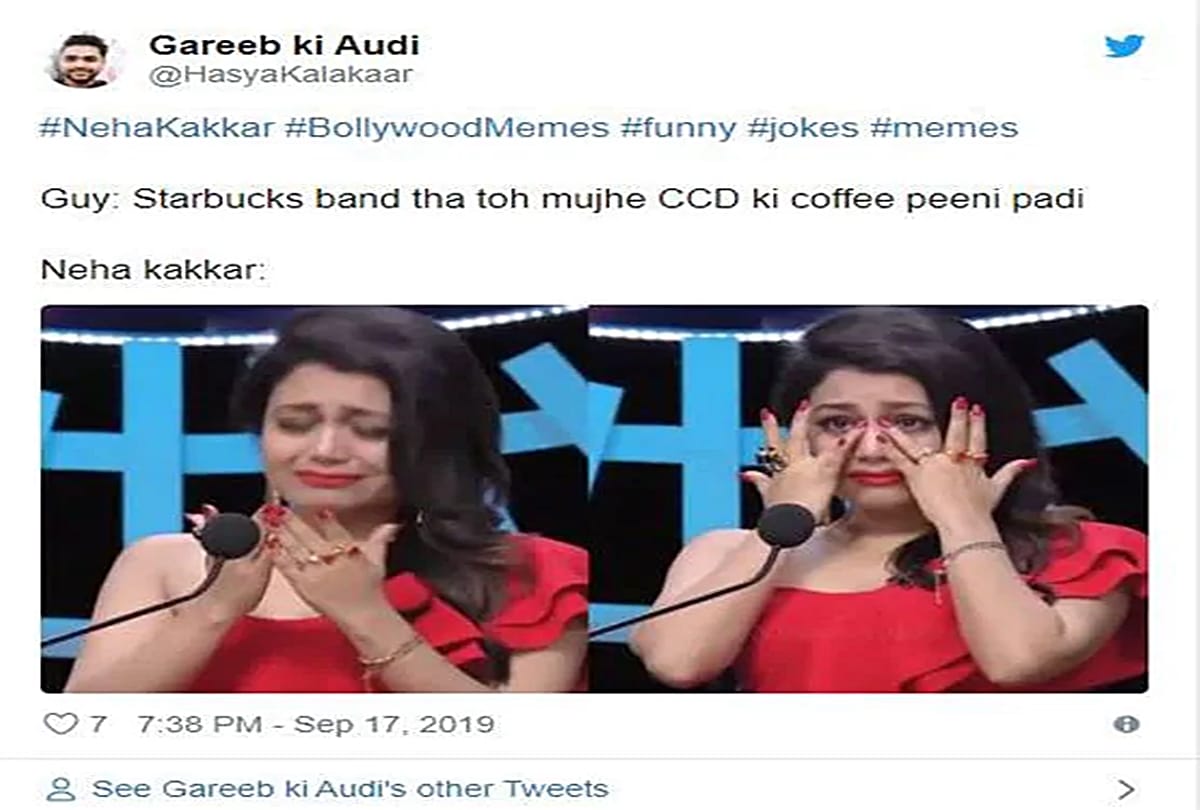 Indian Idol 11 Neha Kakkar Funny Crying Memes on Social Media