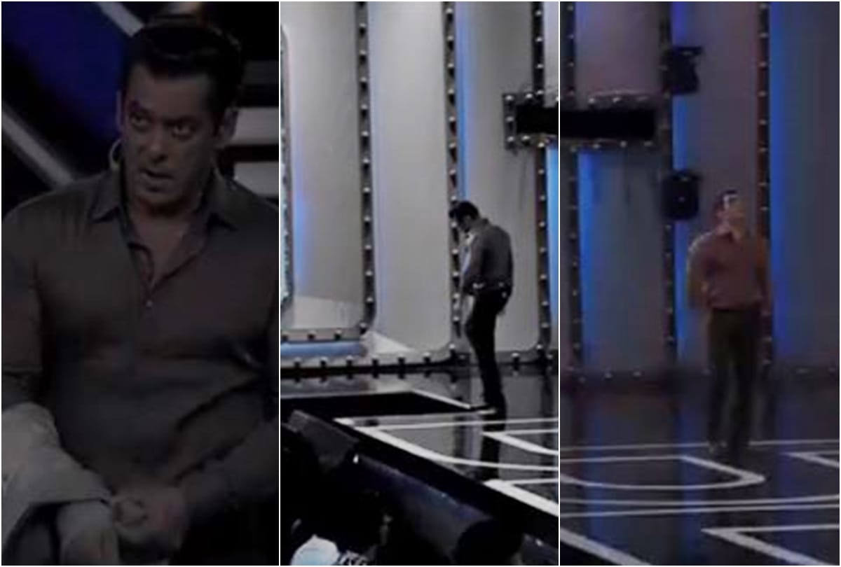 Bigg boss 13 Salman Khan gets Angry to contestants and left BB Stage