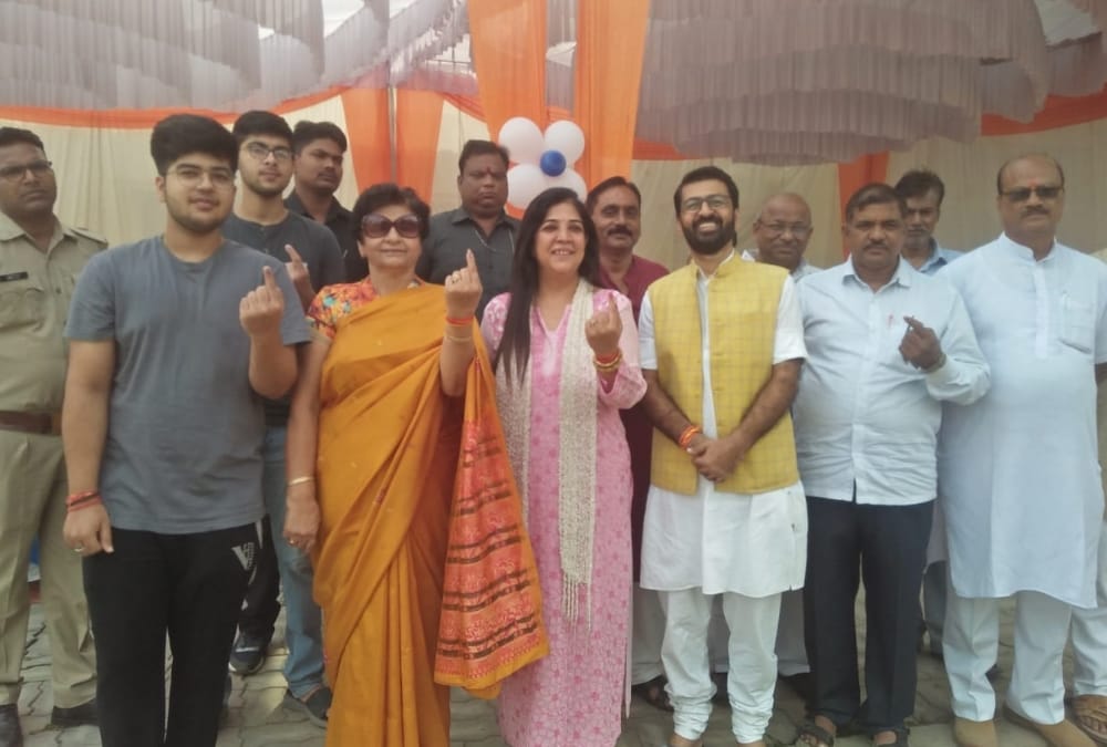 Voting for 11 seats for bypoll in Uttar Pradesh.