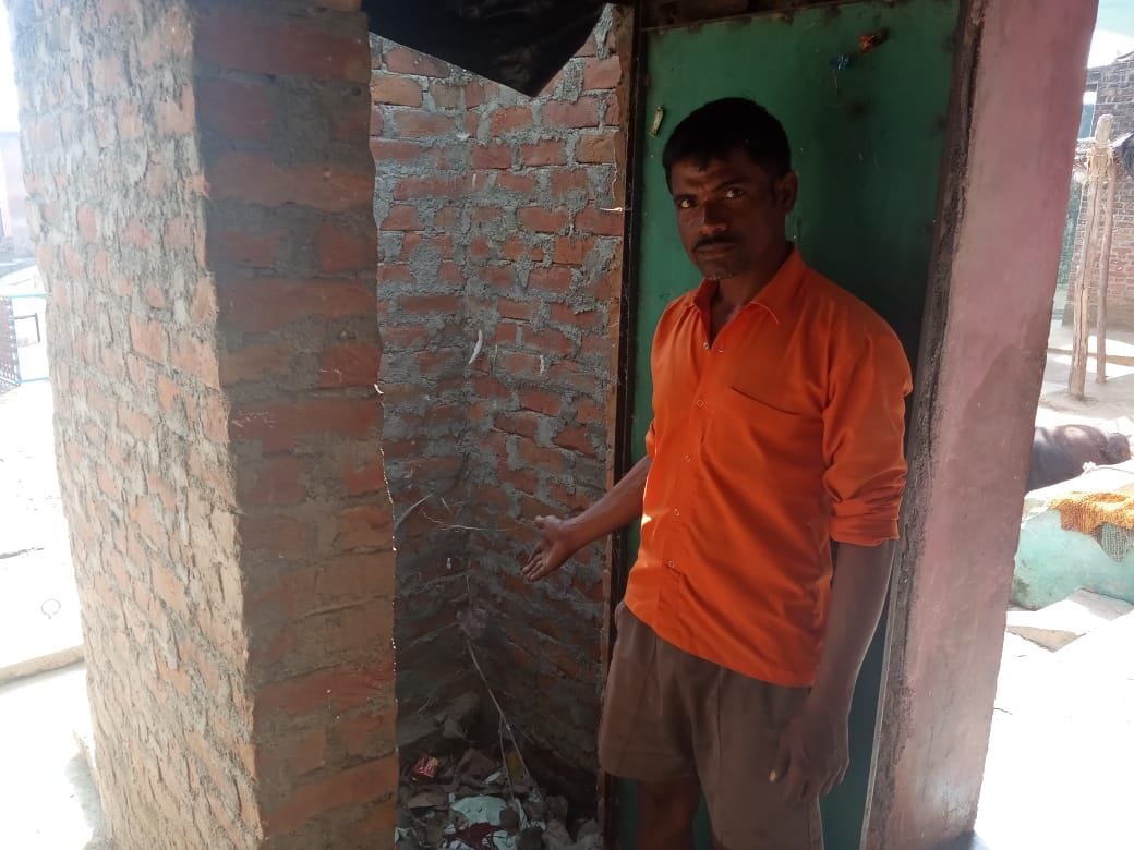 ODF on paper only, incomplete toilets in villages